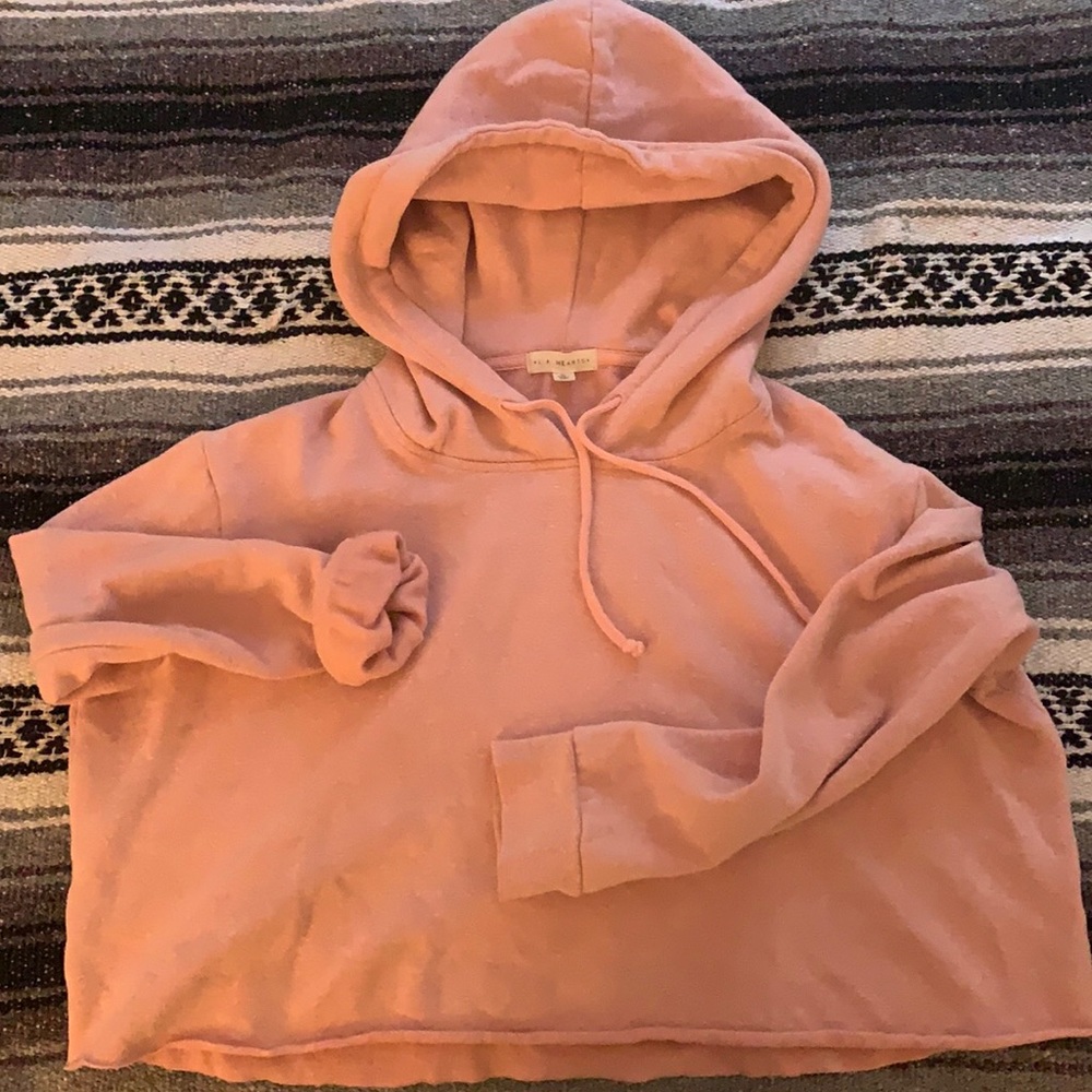 L.A. Hearts pink hoodie
